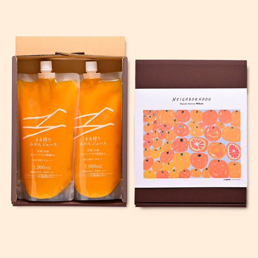 まる搾りみかんジュース（1000ml×2本）