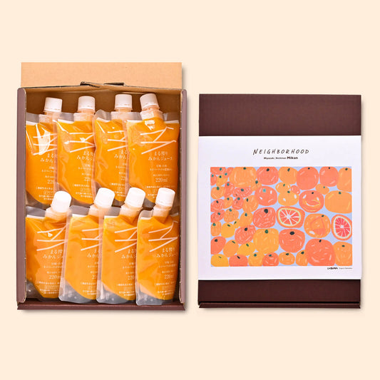まる搾りみかんジュース　ギフトボックス（220ml×8本）